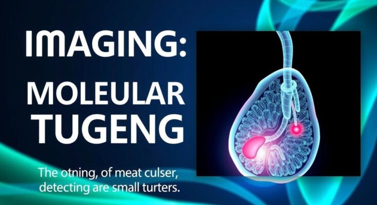 GPC3-targeted imaging agent showcases clear liver cancer detection with vibrant colors and high contrast.