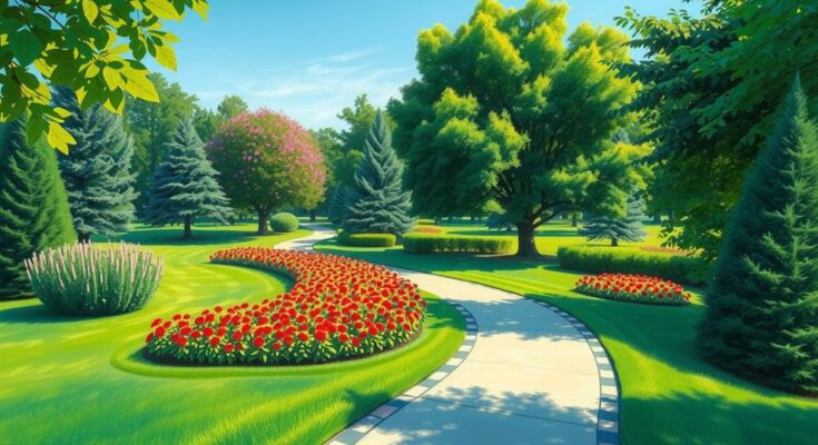 Runners exercising in a vibrant park with greenery, symbolizing the benefits of fitness on health and longevity.