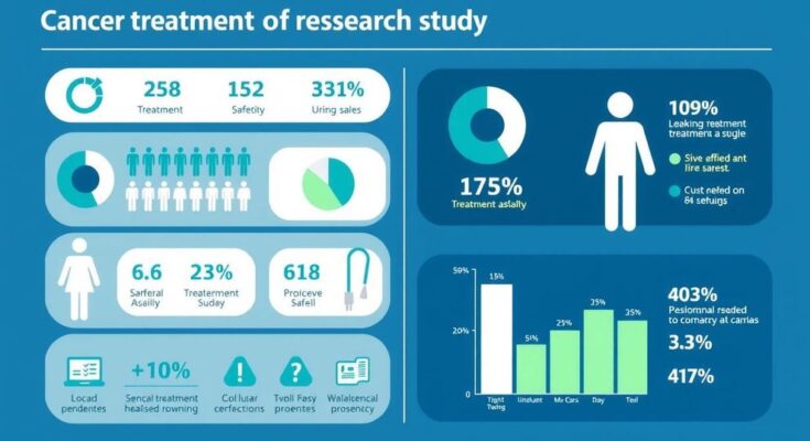 Gambar grafik data penelitian obat yang efektif dalam terapi kanker endometrium.