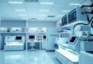 Laboratory with advanced technology for cancer sequencing, showing equipment and vibrant, modern workspace.