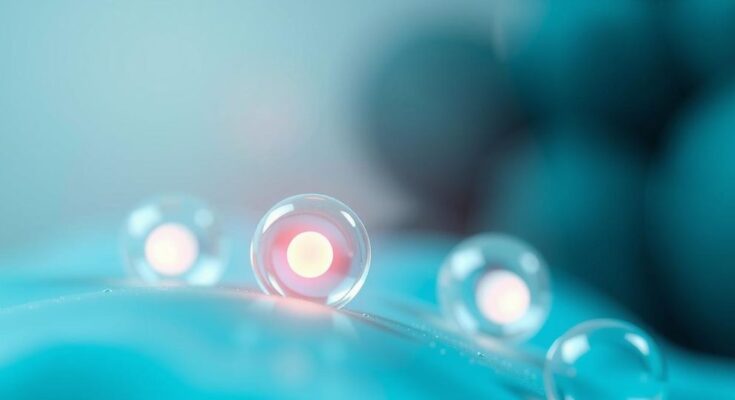 Implants delivering cytokines for cancer therapy, showcasing the technology and hope for cancer treatment advancements.