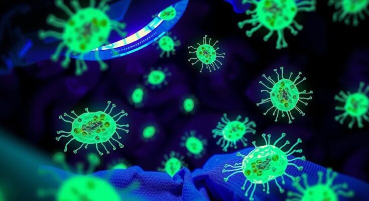 Sistem pencahayaan berbasis bakteri berfluoresensi yang memudahkan identifikasi tumor.
